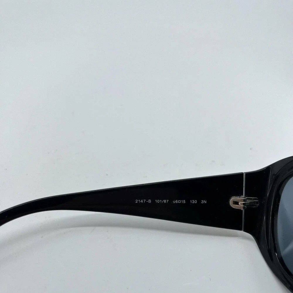 Salvatore Ferragamo Sunglasses Frames 2147-B 101 Black Silver 56-15-130 H7106‎
